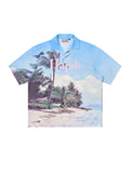 Harsh and Cruel Hawaiian Beach Logo Cuban Shirt