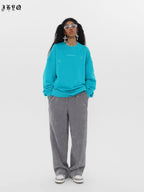 JHYQ Stars Embroidered Heavyweight Sweater