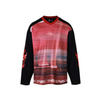S45 Flame Print Neon Sunset Long Sleeve Tee