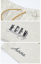 MEDM 3D Embroidered Sweat Shorts