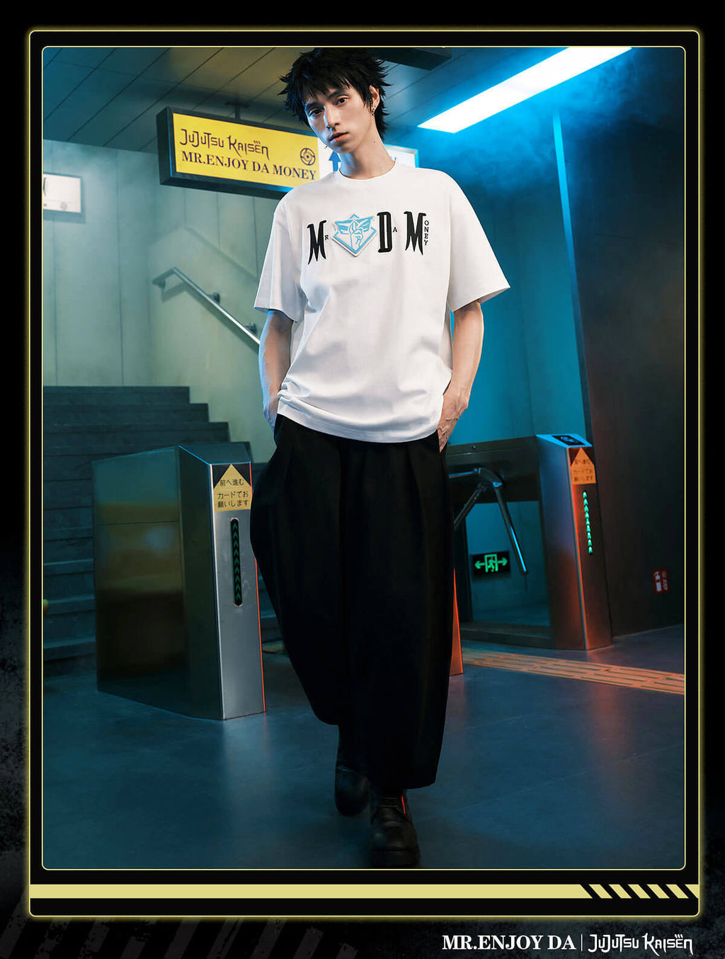 MEDM × Jujutsu Kaisen Character Icon Velcro Tee