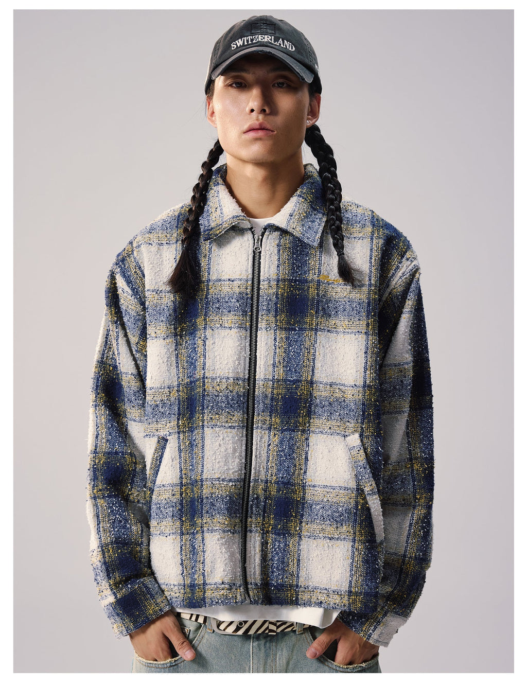 Remedy Ombre Check Jacket