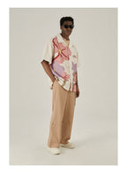 EMPTY REFERENCE Spring Flower Short Sleeve Shirt