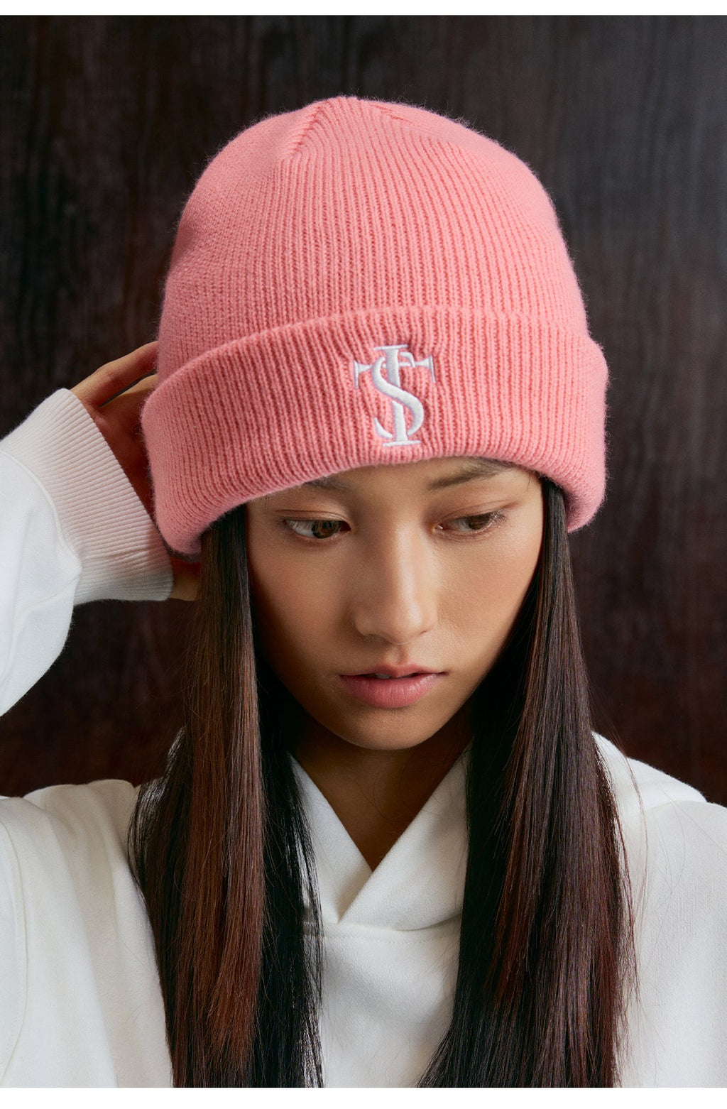 Small Town Kid Basic Logo Embroidery Beanie