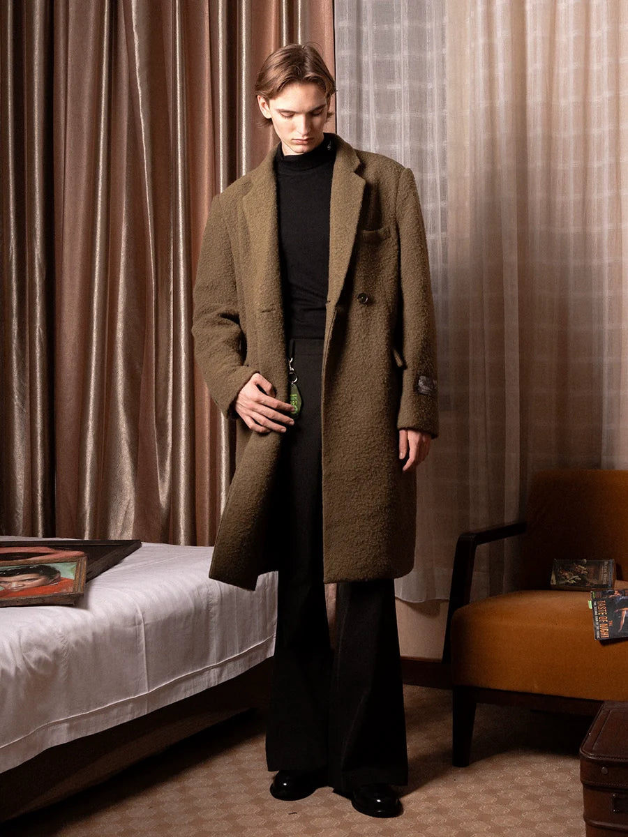 SOD Co. Double Breasted Wool Coat