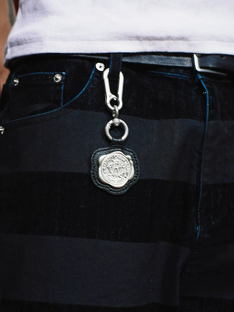 Remedy Metal Wax Seal Keychain Charm