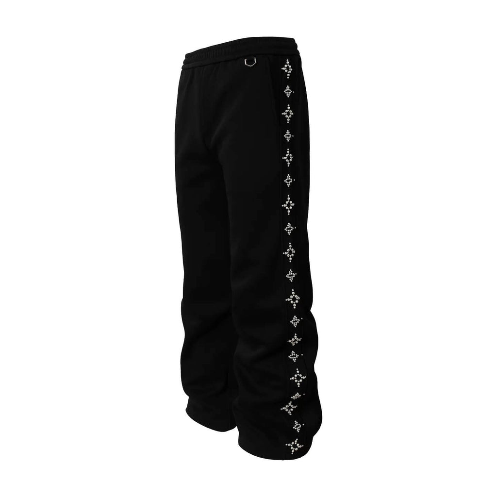 YADcrew Cross Track Pearl Sweatpants