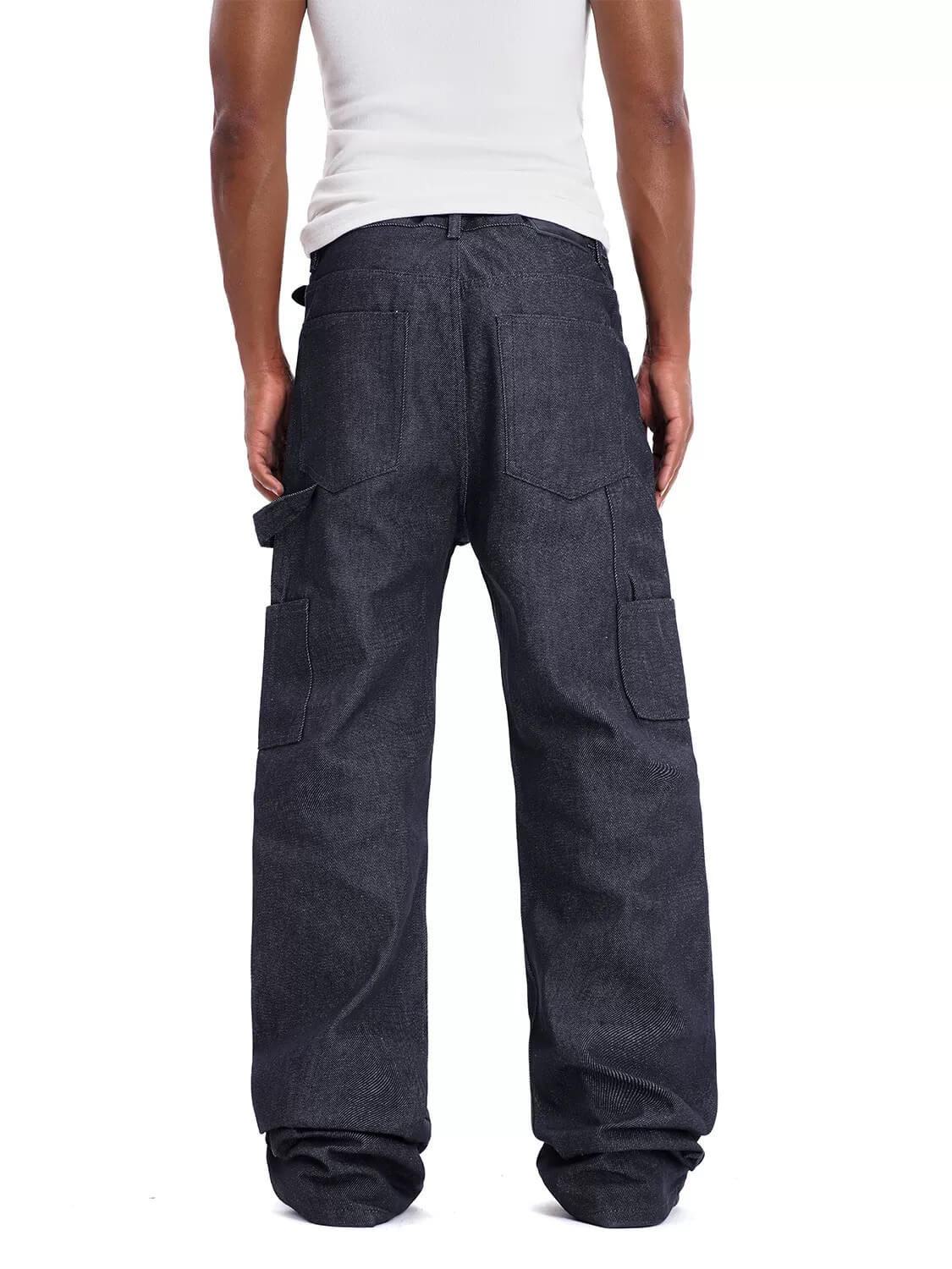 F3F Select High Rise Baggy Double Knee Painter Jeans