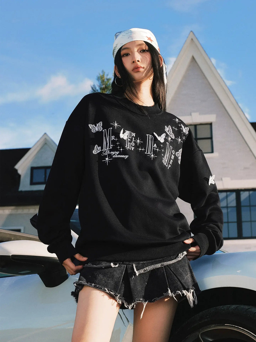 MEDM 3D Butterfly Logo Sweatshirt