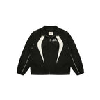 Labt Contrast Stitch Nylon Track Jacket