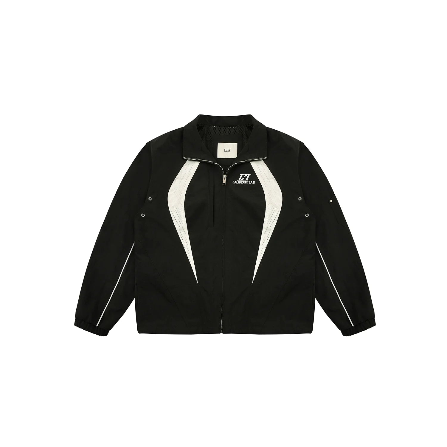 Labt Contrast Stitch Nylon Track Jacket