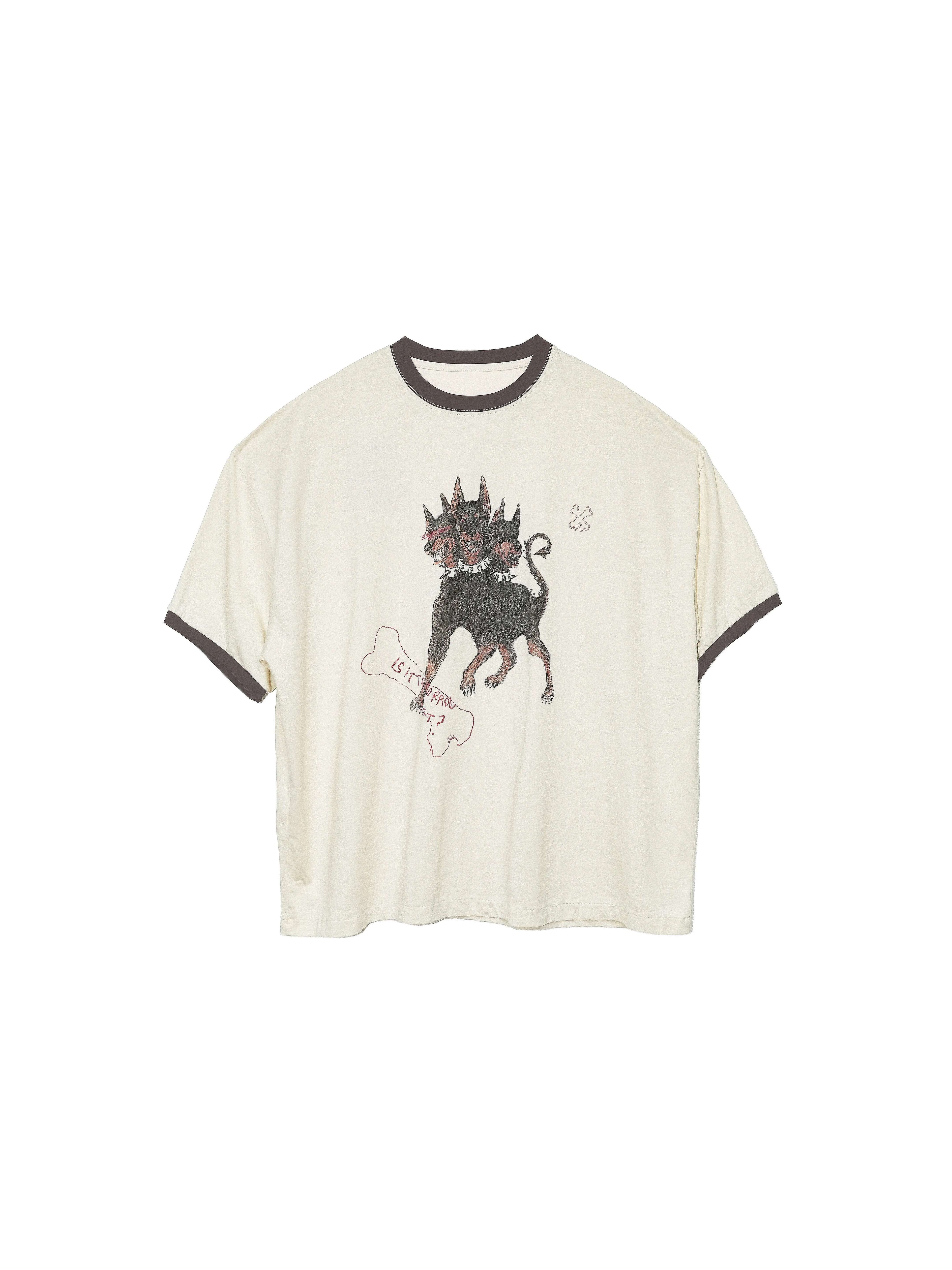 LIBERAFIT Cerberus Graphic Washed Vintage Tee