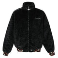 MEDM Ethnic Trim Belted Sherpa Jacket