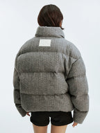 MEDM Cable Knit Down Jacket