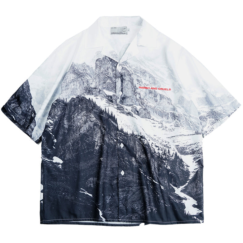 Harsh and Cruel Mountain Cuban Shirt