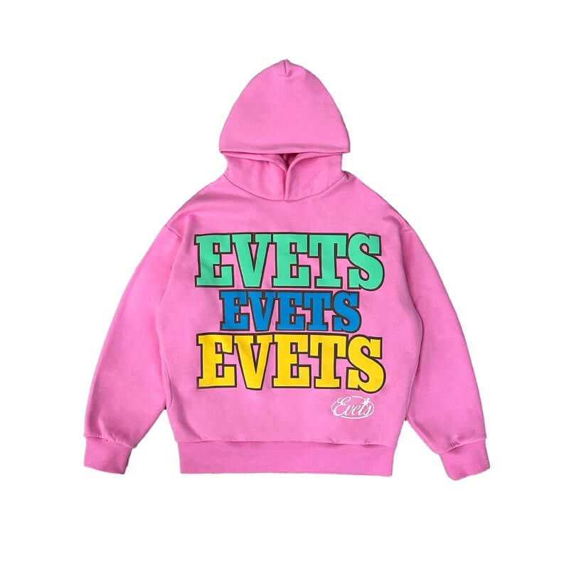 EVETS Foam Logo Graphic Hoodie