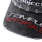 NOVACAM Distressed NOV Logo Embroidered Dad Hat