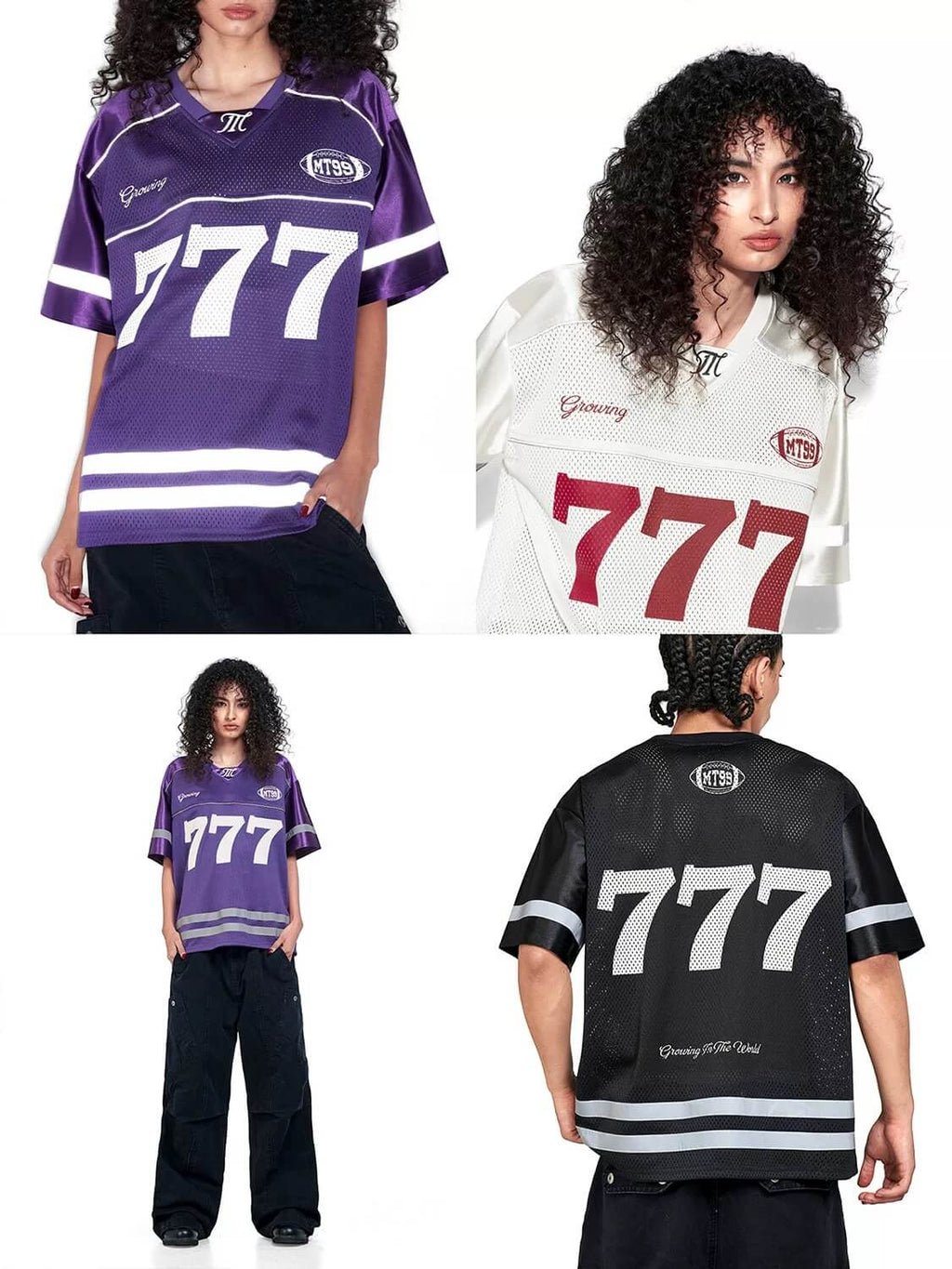 F3F Select 777 Numbering Reflective Stripe Mesh Short Sleeve Hockey Jersey