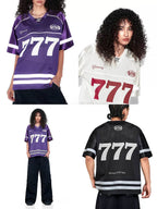 F3F Select 777 Numbering Reflective Stripe Mesh Short Sleeve Hockey Jersey