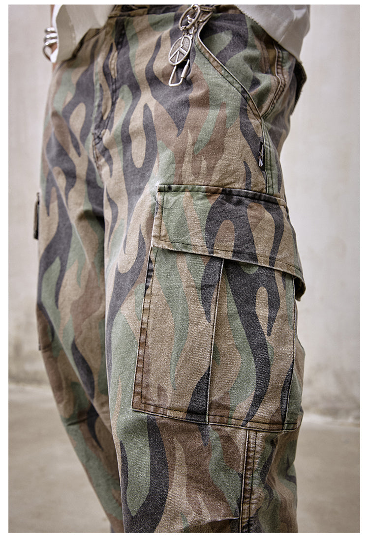 Remedy Flame Camouflage Work Cargo Pants