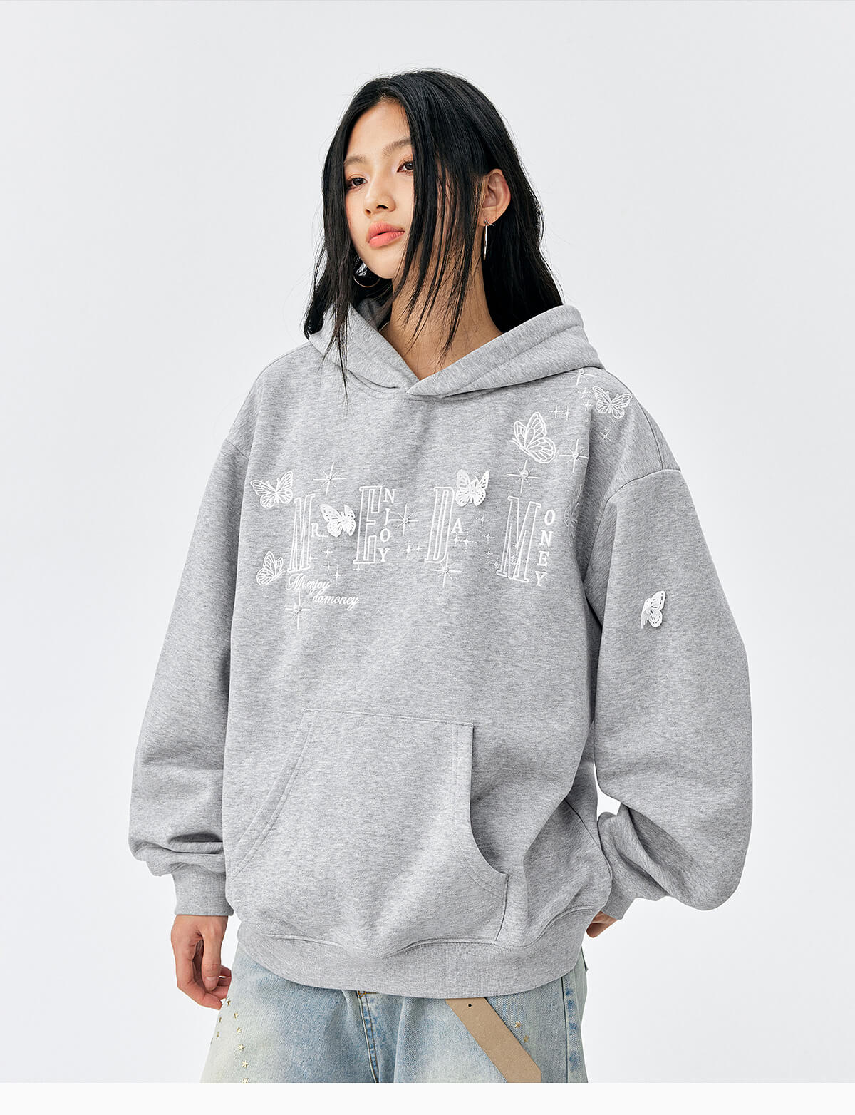 MEDM 3D Butterfly Logo Hoodie