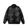 JHYQ Embroidered  PU Leather Baseball Jacket