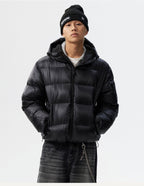 MEDM Hooded Sheer Down Jacket