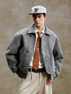 YADcrew Embroidered Quilted Jacket