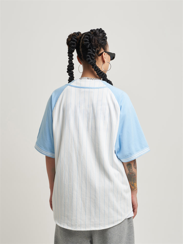 VOTE Bee Colour Contrast Baseball Shirt