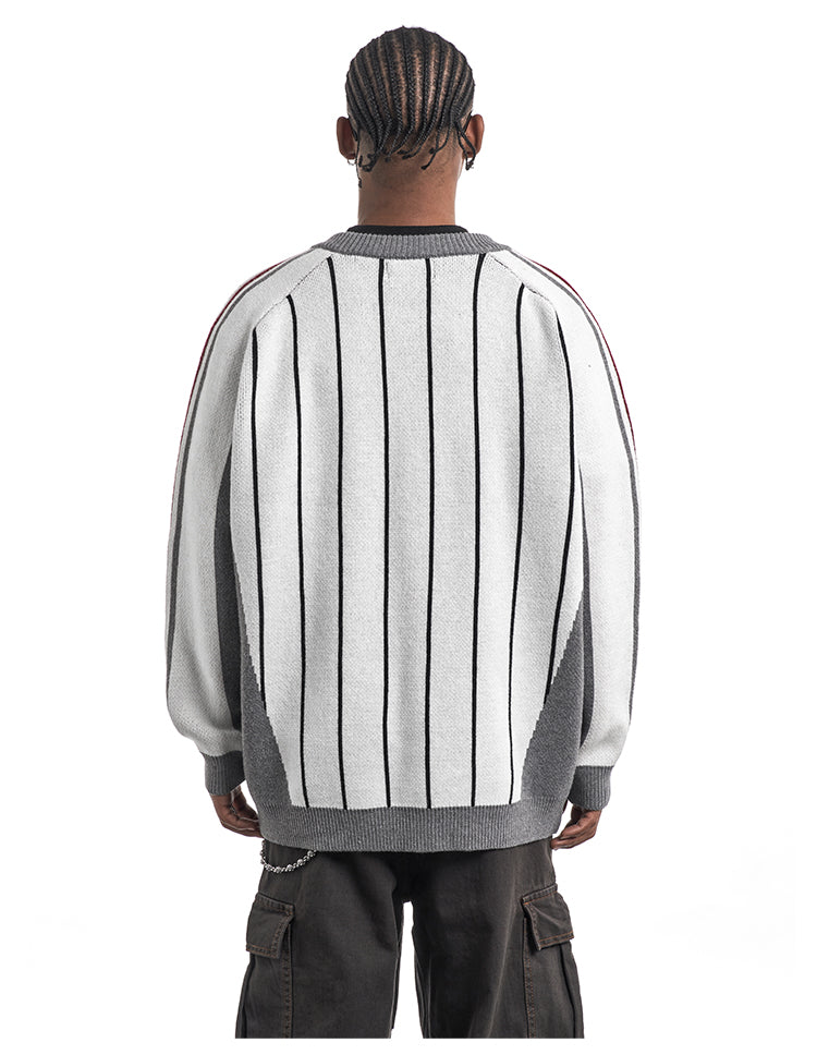 F3F Select Soccer Club Design V-neck Knit Sweater