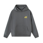 JUST VIBE Basic JV Logo Embroidered Hoodie