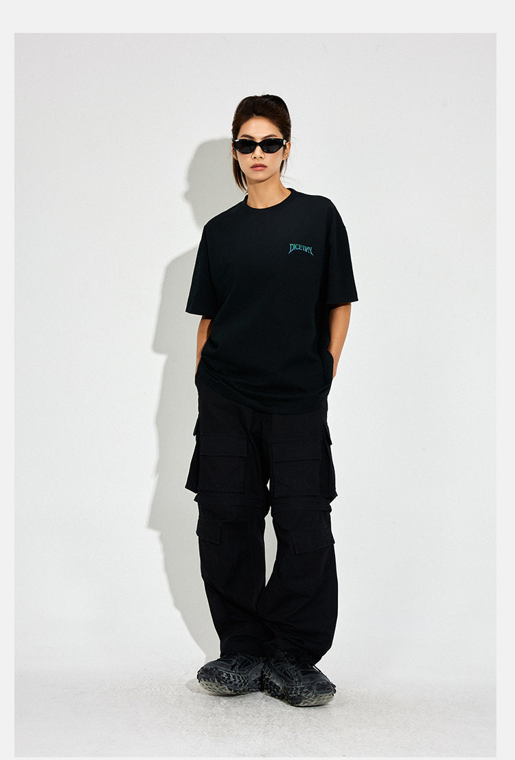 DICETINY Reflective Logo Tee
