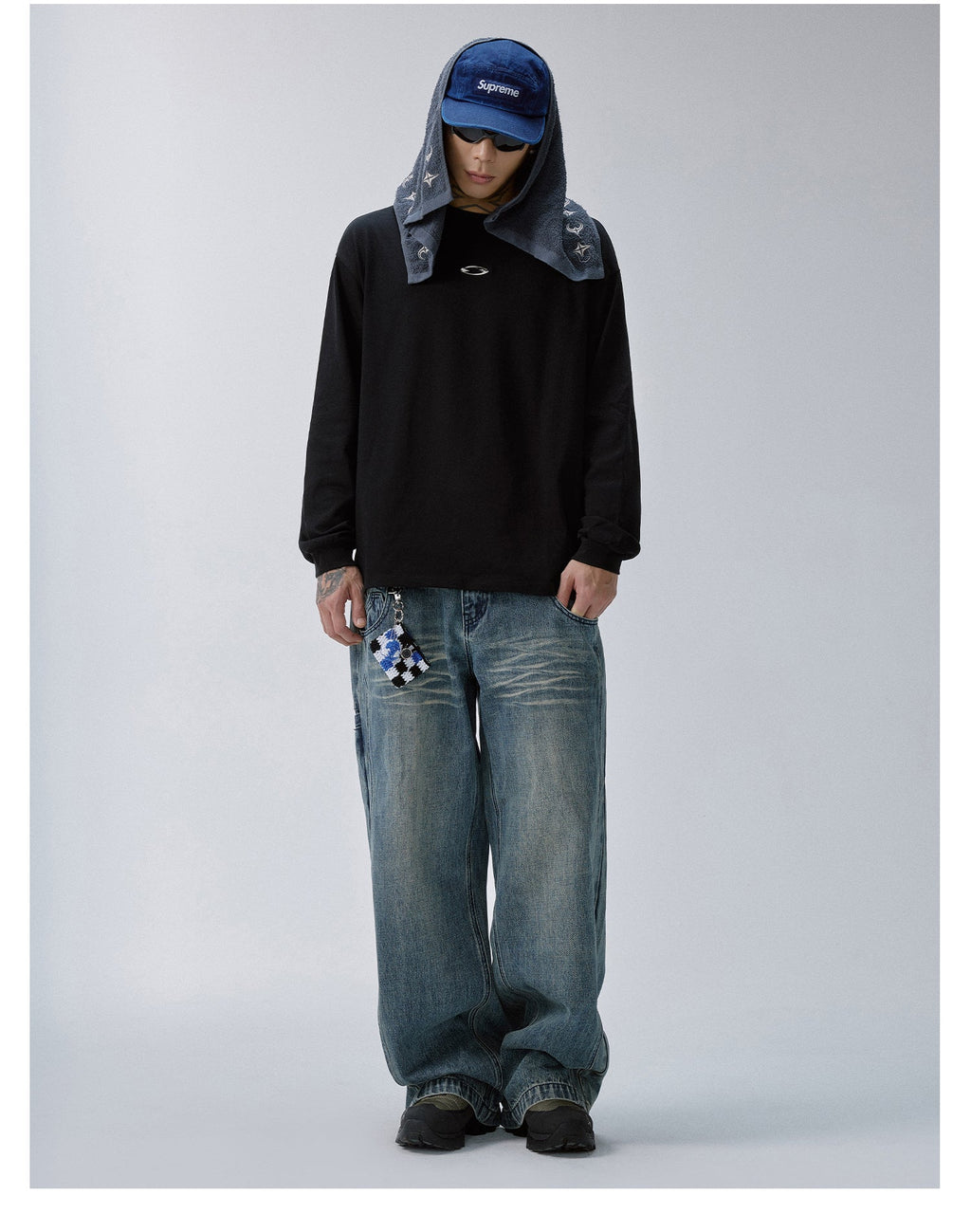 F2CE Metal Logo Basic Long Sleeve Tee