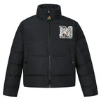 MEDM 3D Embroidered Lace Puffer Jacket