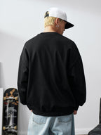 MEDM Blue Sky & Small Grass Embroidered Logo Sweatshirt