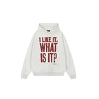Achock Message Print Hoodie