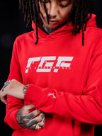 TGFCLUB TGF Logo Print Hoodie