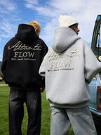 Harsh and Cruel Signature Pearl Embroidered Zip Up Hoodie