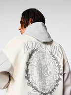 Achock Goddess Embroidery Varsity Jacket