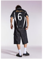 Remedy HONEYBUNNY Rabbit Embroidered Soccer Jersey Polo Shirt