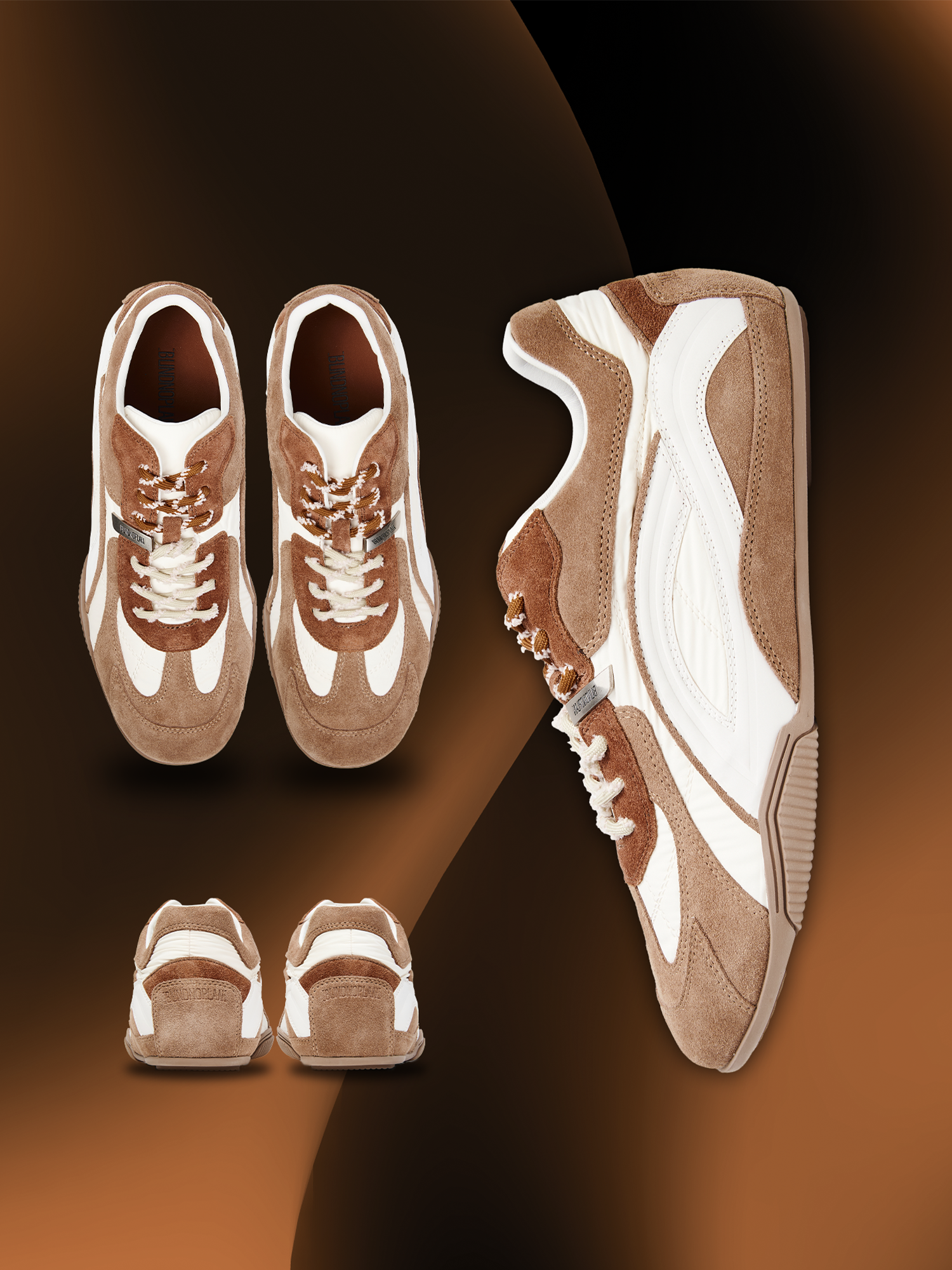 BLIND NO PLAN Racing Inspired Sneakers