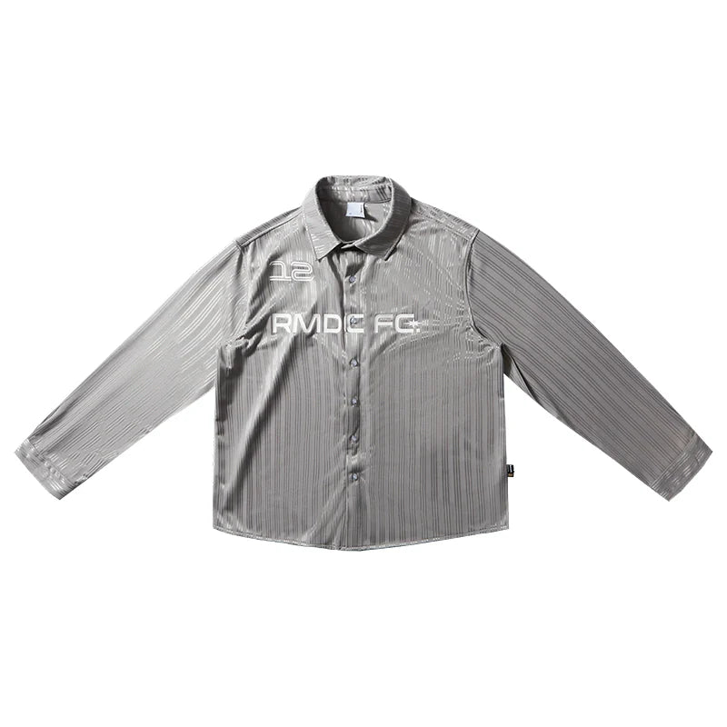 Remedy Silk Striped Long Sleeve Shirt