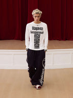 KARMANISTIC Original Embroidery Baggy Jogger Sweatpants