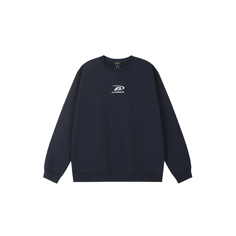 Achock Basic Logo Print Sweatshirt