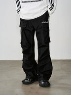 Harsh and Cruel Multi Pocket Pleated Loose Cargos