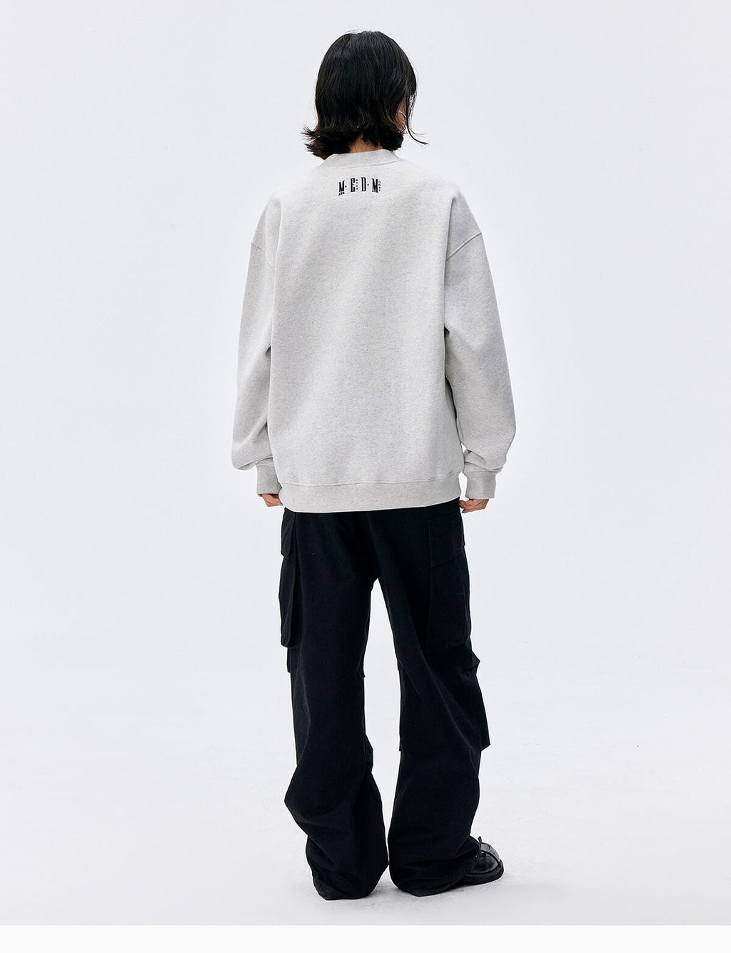 MEDM Big Logo Print Sweatshirt