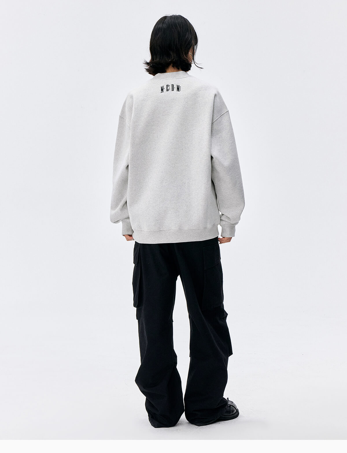 MEDM Big Logo Print Sweatshirt