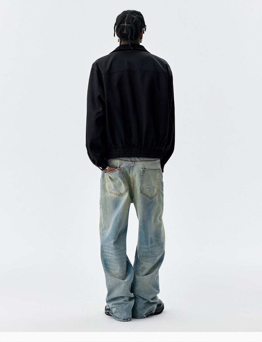 MEDM Studded Harrington Jacket