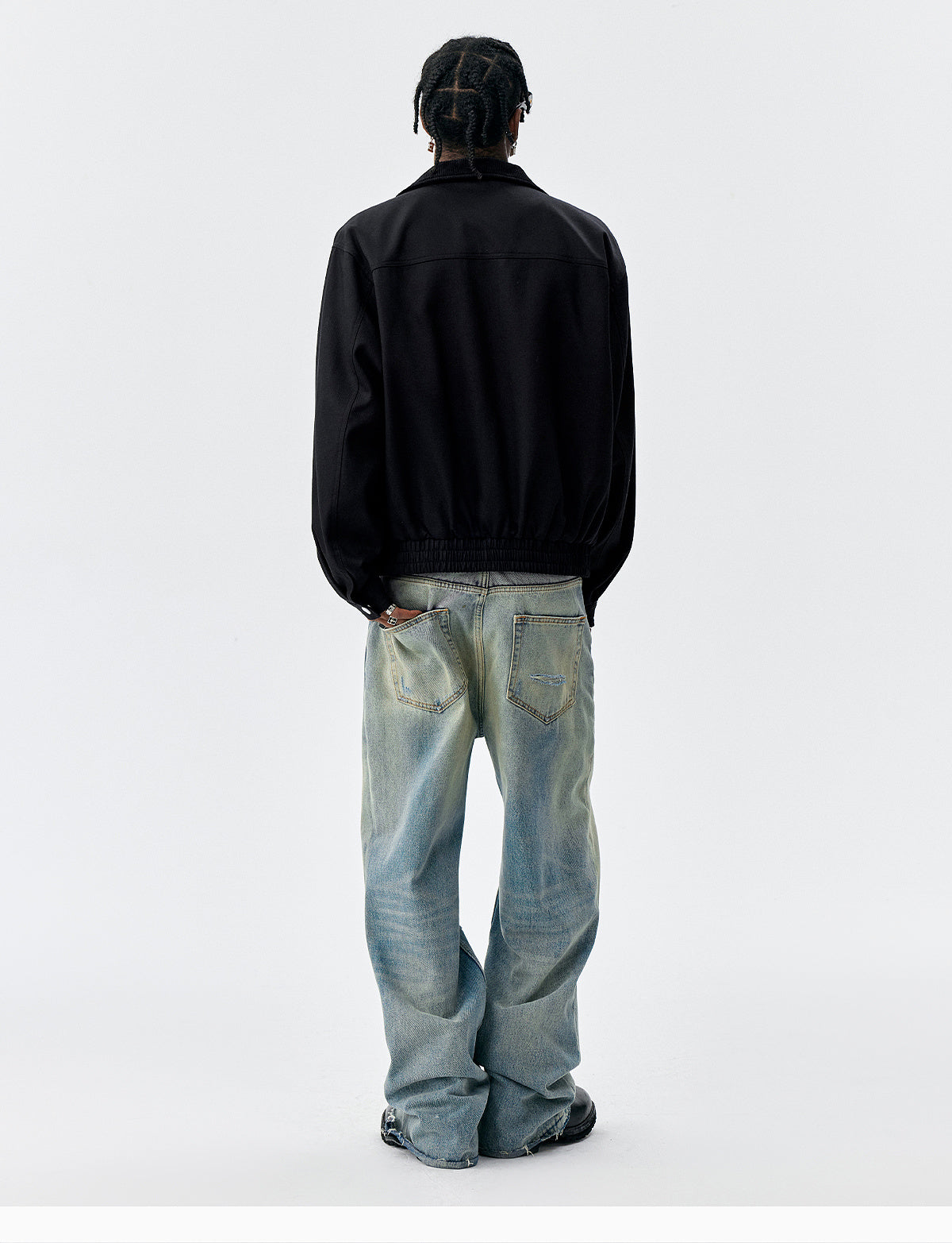 MEDM Studded Harrington Jacket