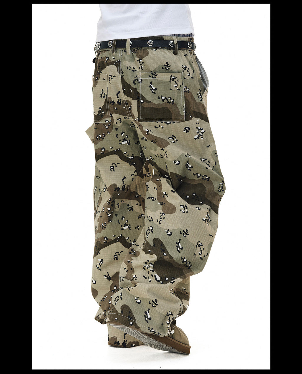 NOVACAM Desert Camouflage Double Knee Work Pants